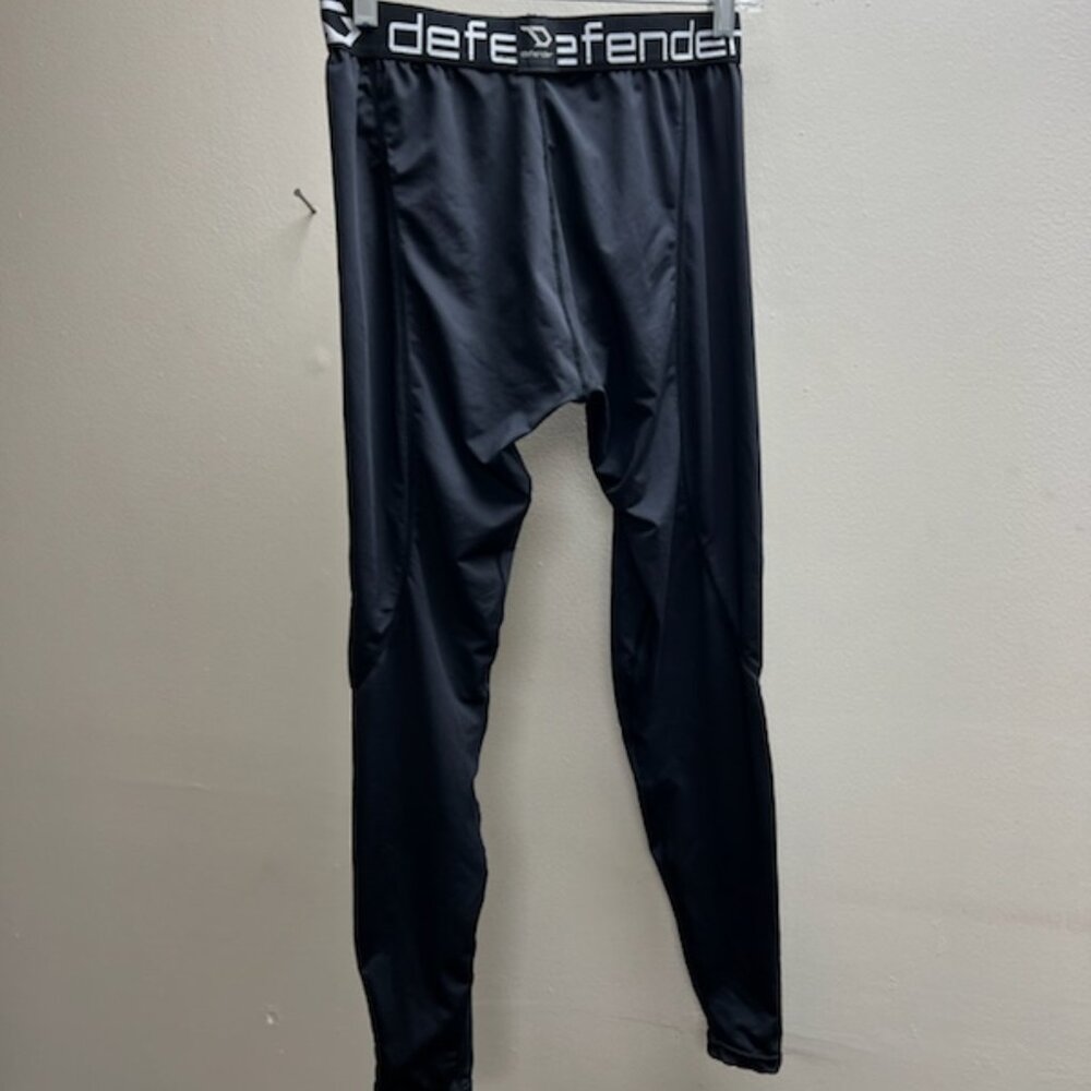Men's Black Running Tights